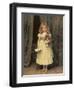 Christmas Greeting-Charles T. Frere-Framed Giclee Print