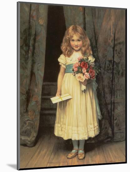 Christmas Greeting-Charles T. Frere-Mounted Giclee Print