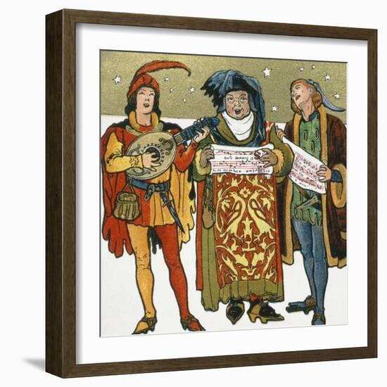 Christmas Greeting-null-Framed Giclee Print