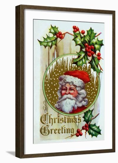 Christmas Greeting-null-Framed Art Print