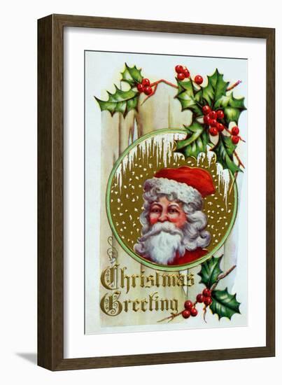 Christmas Greeting-null-Framed Art Print