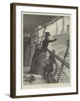 Christmas Greetings at Sea-Julius Mandes Price-Framed Giclee Print