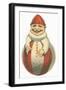 Christmas Greetings Greeting Card and Die Cut Ornament-null-Framed Giclee Print