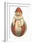 Christmas Greetings Greeting Card and Die Cut Ornament-null-Framed Giclee Print