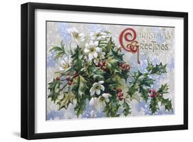Christmas Greetings-null-Framed Giclee Print