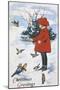 Christmas Greetings-null-Mounted Giclee Print