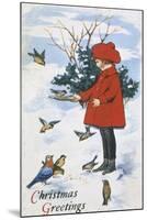 Christmas Greetings-null-Mounted Giclee Print