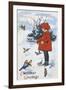 Christmas Greetings-null-Framed Giclee Print