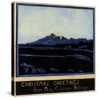 Christmas Greetings-Frank Redlinger-Stretched Canvas