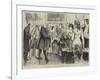 Christmas Guests, the Lion and the Lamb-Frederick Barnard-Framed Giclee Print