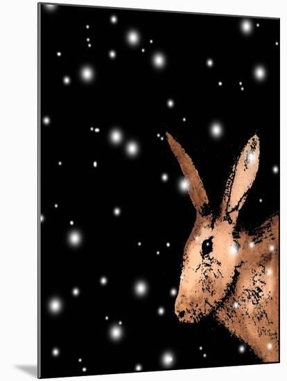 Christmas Hare-Sarah Thompson-Engels-Mounted Giclee Print