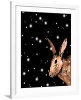 Christmas Hare-Sarah Thompson-Engels-Framed Giclee Print