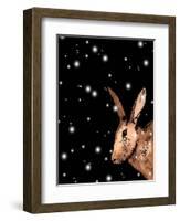 Christmas Hare-Sarah Thompson-Engels-Framed Giclee Print