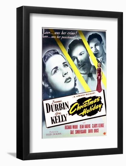 Christmas Holiday - Movie Poster Reproduction-null-Framed Photo