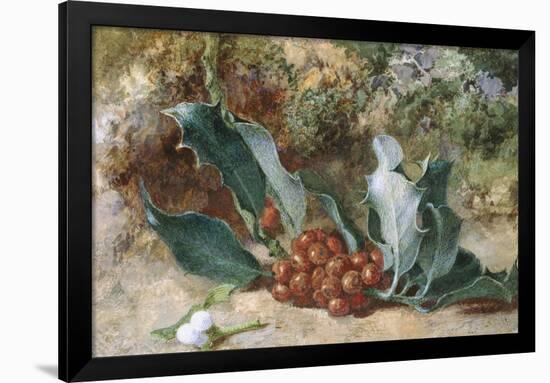 Christmas Holly-Jabez Bligh-Framed Giclee Print