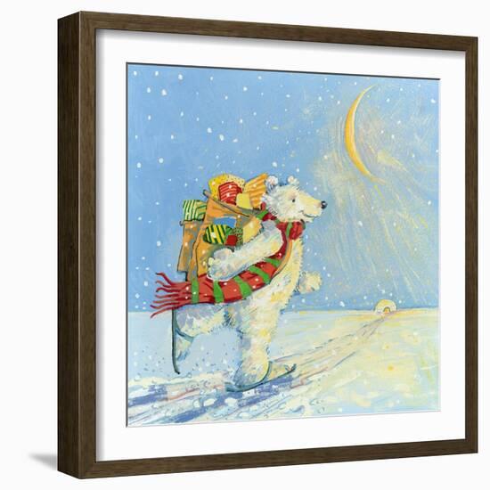 Christmas Homecoming, 2008-David Cooke-Framed Giclee Print