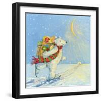 Christmas Homecoming, 2008-David Cooke-Framed Giclee Print