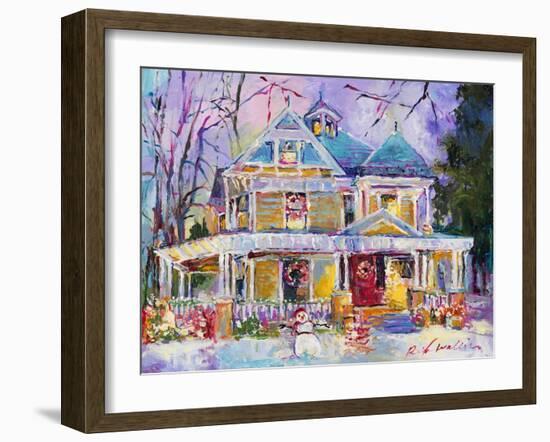 Christmas House-Richard Wallich-Framed Giclee Print