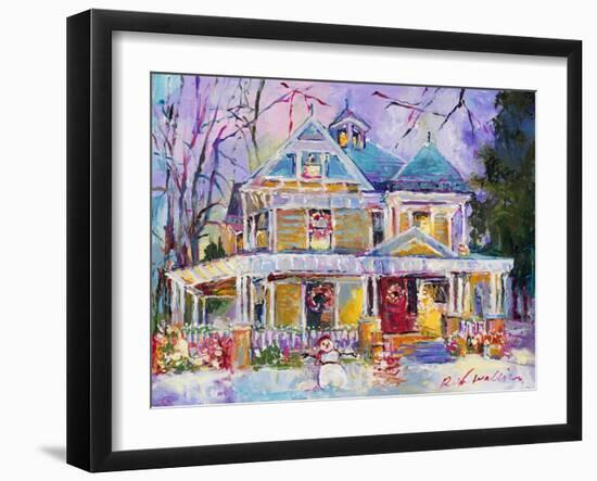 Christmas House-Richard Wallich-Framed Giclee Print