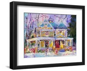 Christmas House-Richard Wallich-Framed Premium Giclee Print