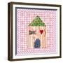 Christmas House-Effie Zafiropoulou-Framed Giclee Print