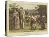Christmas in Australia-George Goodwin Kilburne-Stretched Canvas