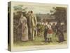 Christmas in Australia-George Goodwin Kilburne-Stretched Canvas