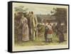Christmas in Australia-George Goodwin Kilburne-Framed Stretched Canvas
