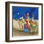 Christmas in Bethlehem II Square-Kathleen Parr McKenna-Framed Art Print