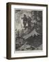 Christmas in Canada, Going to Church-Richard Caton Woodville II-Framed Giclee Print