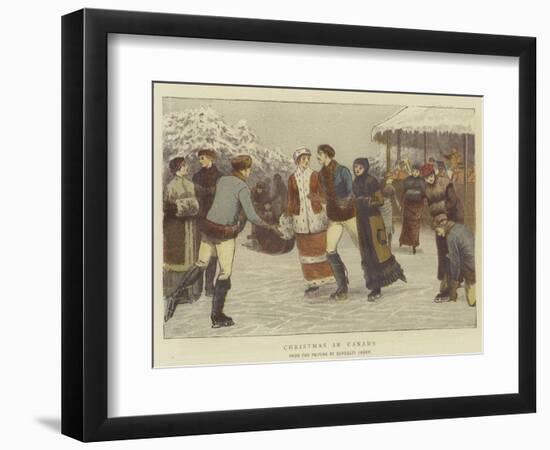 Christmas in Canada-Henry Towneley Green-Framed Giclee Print