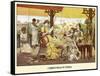 Christmas In India-E.K. Johnson-Framed Stretched Canvas