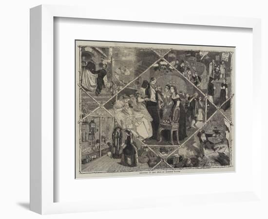 Christmas in Leap Year-Florence Claxton-Framed Giclee Print