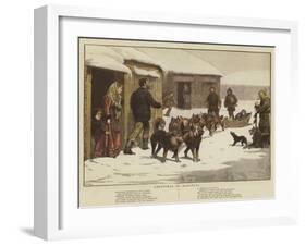 Christmas in Manitoba-null-Framed Giclee Print