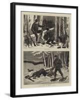 Christmas in Nova Scotia-John Charles Dollman-Framed Giclee Print