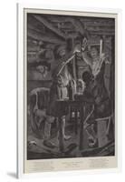 Christmas in the Backwoods, Absent Friends-Richard Caton Woodville II-Framed Giclee Print