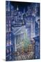 Christmas in the City-Bill Bell-Mounted Giclee Print