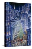 Christmas in the City-Bill Bell-Stretched Canvas