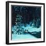 Christmas In the Forest-Stan Galli-Framed Giclee Print