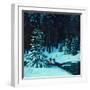 Christmas In the Forest-Stan Galli-Framed Giclee Print