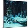Christmas In the Forest-Stan Galli-Mounted Giclee Print