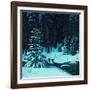 Christmas In the Forest-Stan Galli-Framed Giclee Print