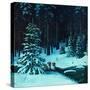 Christmas In the Forest-Stan Galli-Stretched Canvas