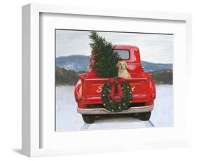 Christmas in the Heartland IV Ford-James Wiens-Framed Art Print