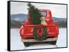 Christmas in the Heartland IV Ford-James Wiens-Framed Stretched Canvas