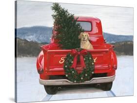 Christmas in the Heartland IV Ford-James Wiens-Stretched Canvas