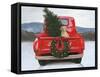 Christmas in the Heartland IV Ford-James Wiens-Framed Stretched Canvas