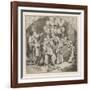 Christmas in the Luther Home-Gustav Konig-Framed Art Print