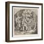 Christmas in the Luther Home-Gustav Konig-Framed Art Print