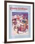 "Christmas in Town," Country Gentleman Cover, December 1, 1940-Henry Soulen-Framed Giclee Print